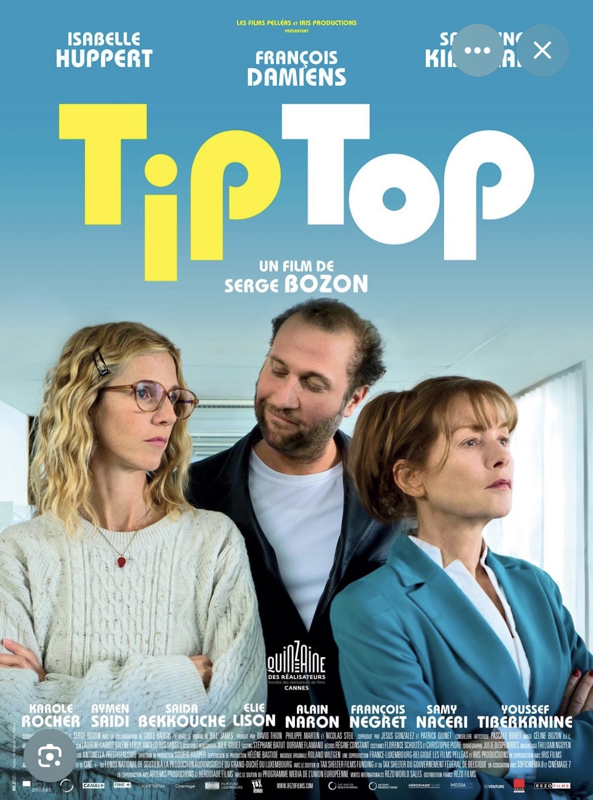 TIP TOP, Serge Bozon 2013, Sandrine Kiberlain, Isabelle Huppert (thriller social)@@.jpg